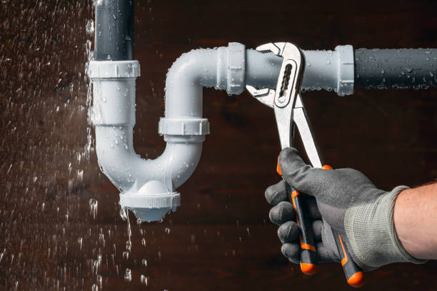 Professional Drain Cleaning technician working in Marlborough, MO